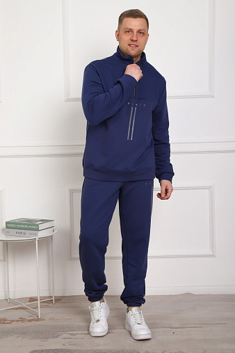 Костюм мужской Старк 3-х нитка петля индиго