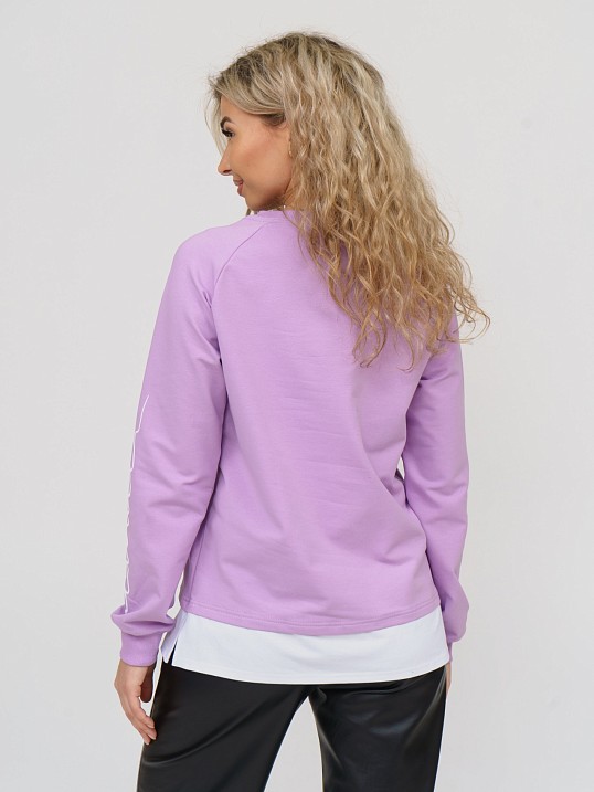 Толстовка женская Дабл лаванда