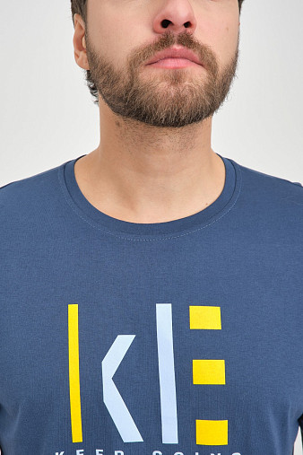 Футболка мужская Фантом индиго