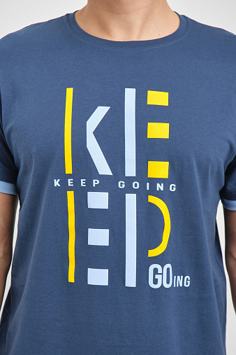 Футболка мужская Фантом индиго