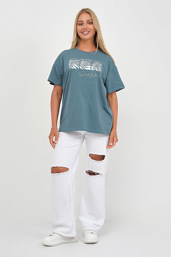 Футболка женская Рио изумруд