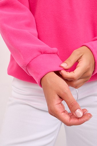 Толстовка жен. Тренд-2 флис малина