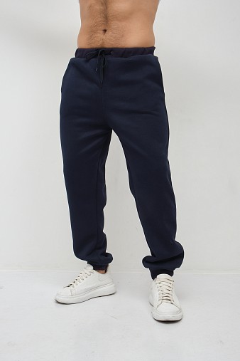 Брюки мужские теплые синий