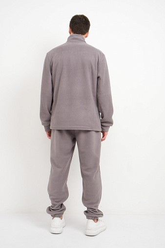 Костюм мужской Бэст флис серый