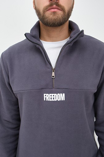 Толстовка муж. Драйв флис асфальт