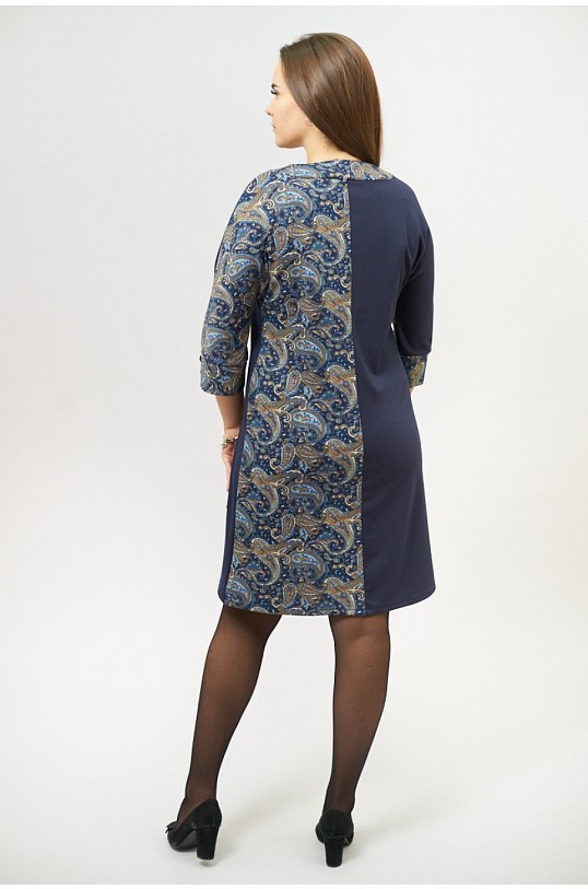 Платье Блюз огурец