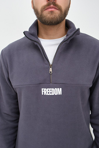 Толстовка муж. Драйв флис асфальт