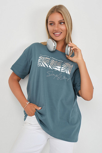 Футболка женская Рио изумруд