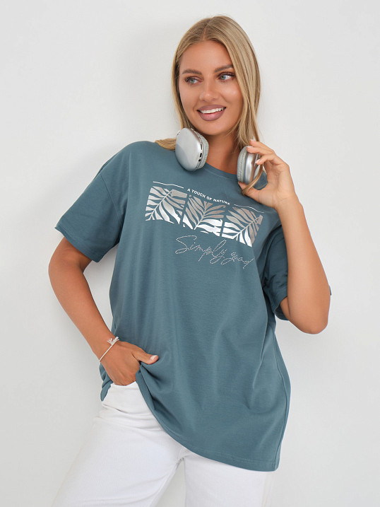 Футболка женская Рио изумруд