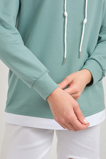 Свитшот женский Гранд св.изумруд