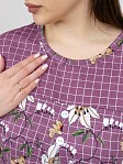 Костюм Вдохновение брусника/лилии