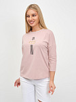 Лонгслив женский Мадлен пудра