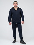Костюм мужской Степ синий футер 2-х нитка