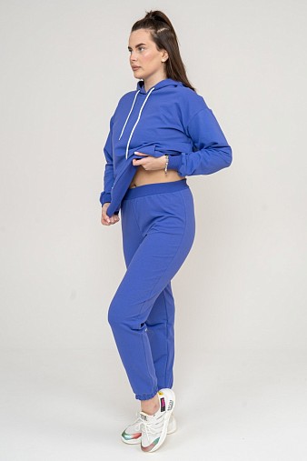 Костюм Челси футер 2-х нитка василек