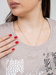 Футболка женская Сафари-1 бежевый/меланж