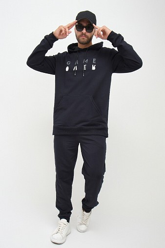 Костюм мужской Тайм 2-х нитка синий