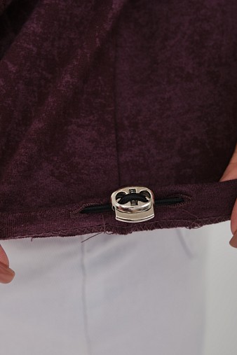 Толстовка женская Винтаж баклажан