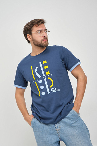 Футболка мужская Фантом индиго