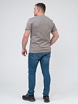 Футболка мужская  арт.М5003 серо-кофейный