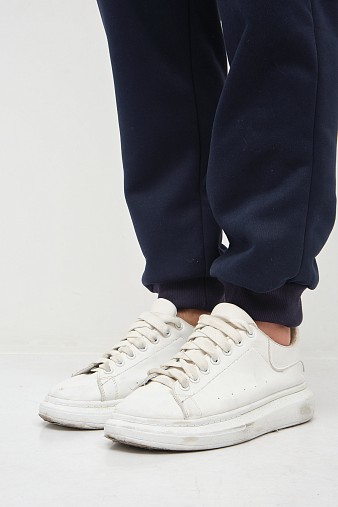 Брюки мужские теплые синий