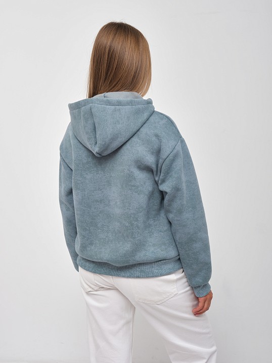 Толстовка женская Дюна начёс фисташка