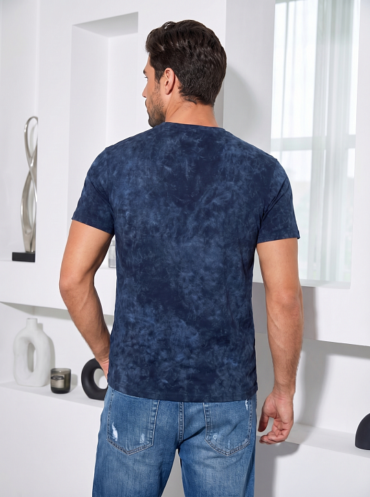 Футболка мужская Рич варенка синий