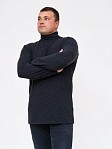 Водолазка мужская ангора черная