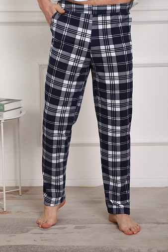 Брюки мужские без манжета серые