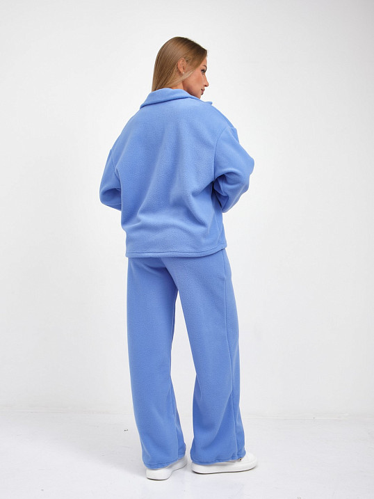 Костюм жен. Тренд-2 флис голубой