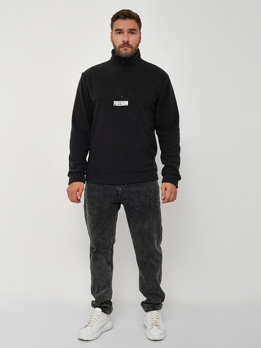 Толстовка муж. Драйв флис черный