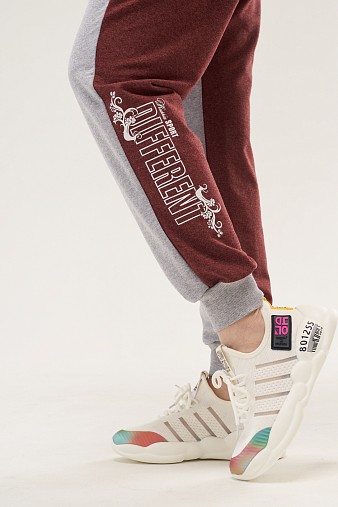 Брюки женские Тонус бордо/меланж