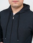 Костюм мужской Степ антрацит футер 2-х нитка