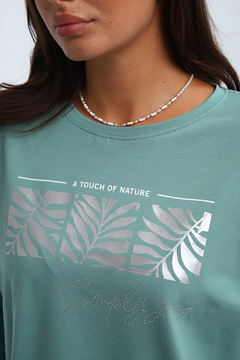 Лонгслив жен. Тутти изумруд