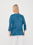 Лонгслив жен. Гламур варенка петроль