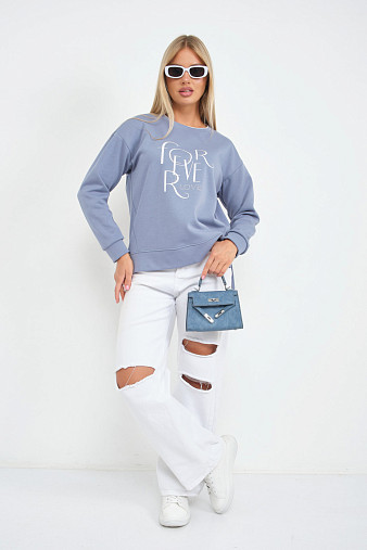 Свитшот жен. Либерти однотонный арона