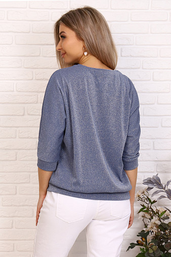 Блузка Созвездие индиго