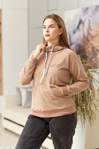 Толстовка женская ТЖФ-06 песочный