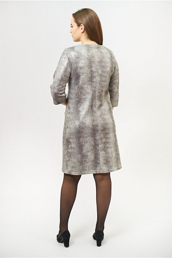 Платье Гармония-2 серое-2