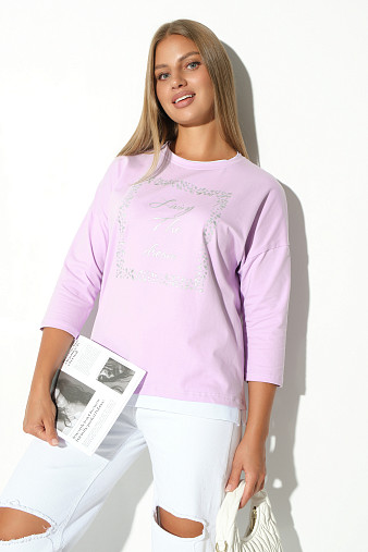 Лонгслив жен. Асти лаванда