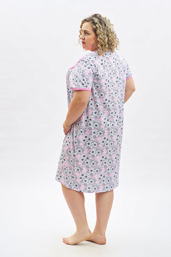 Ночная сорочка Катерина розовая