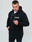 Толстовка мужская Степ с печатью черная