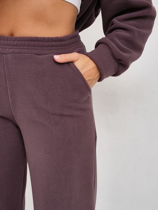 Костюм жен. Тренд-2 флис т.лиловый