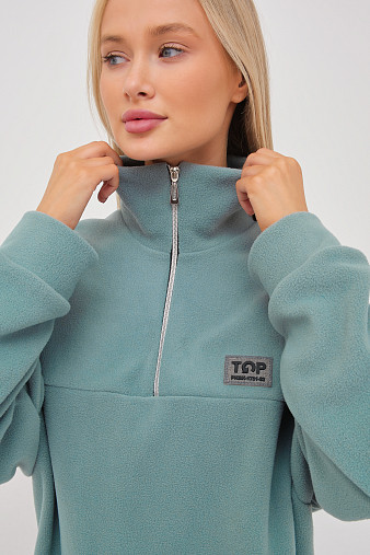 Костюм жен. Тренд флис аква