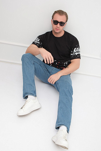 Футболка мужская Дорс черный