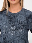 Футболка женская Арабеска т.индиго