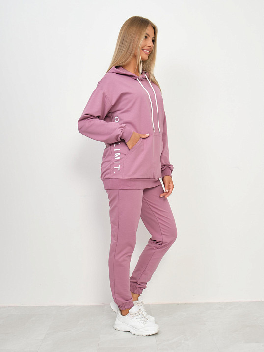 Костюм Челси футер 2-х нитка лиловый