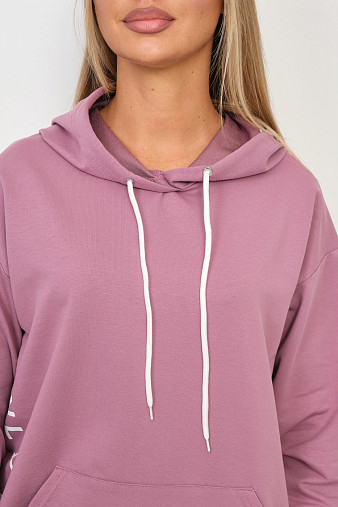 Костюм Челси футер 2-х нитка лиловый