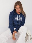 Толстовка женская Винтаж индиго