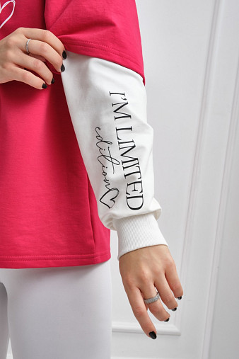 Толстовка женская Венди маджента