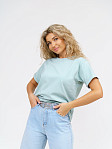 Футболка женская Классика аква